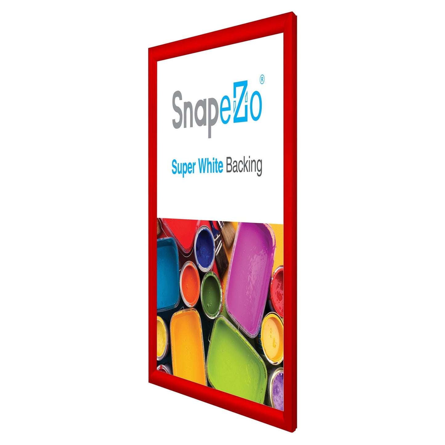 Load image into Gallery viewer, 15x20 Red SnapeZo® Snap Frame - 1.2&amp;quot; Profile
