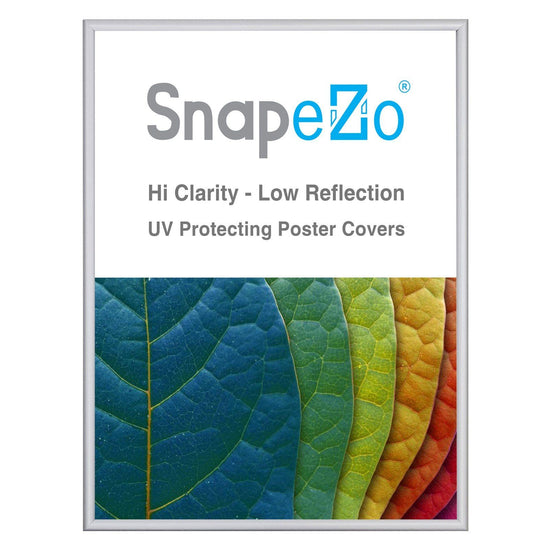 18x24 Silver SnapeZo® Snap Frame - 0.6 Inch Profile