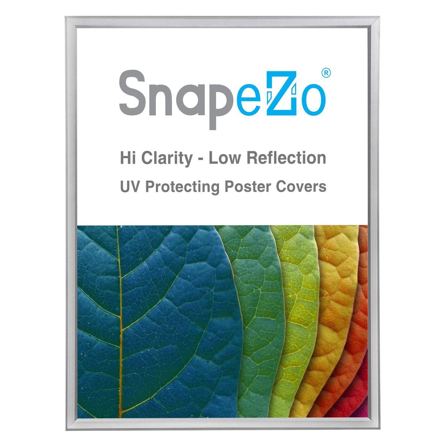 Load image into Gallery viewer, 11x14 Silver Certificate Frame 0.8 Inch SnapeZo®
