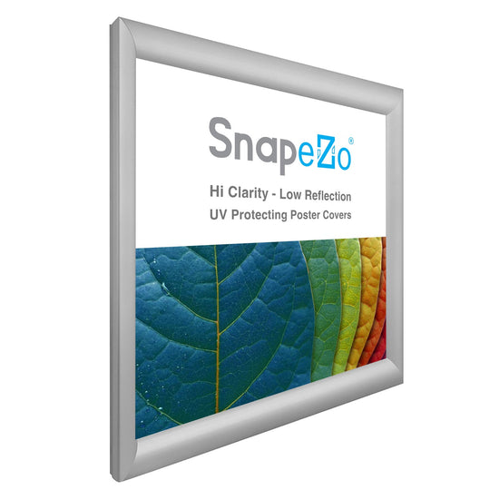 Load image into Gallery viewer, 23x23 Silver SnapeZo® Snap Frame - 1.2&amp;quot; Profile
