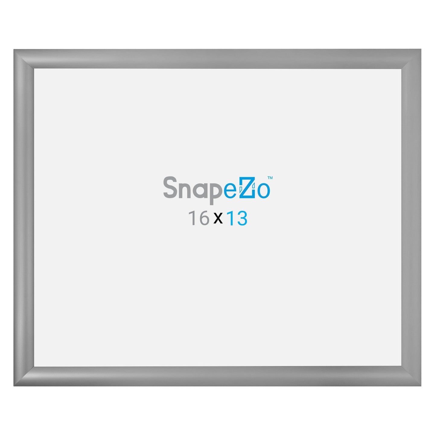 13x16 Silver SnapeZo® Snap Frame - 1.2" Profile