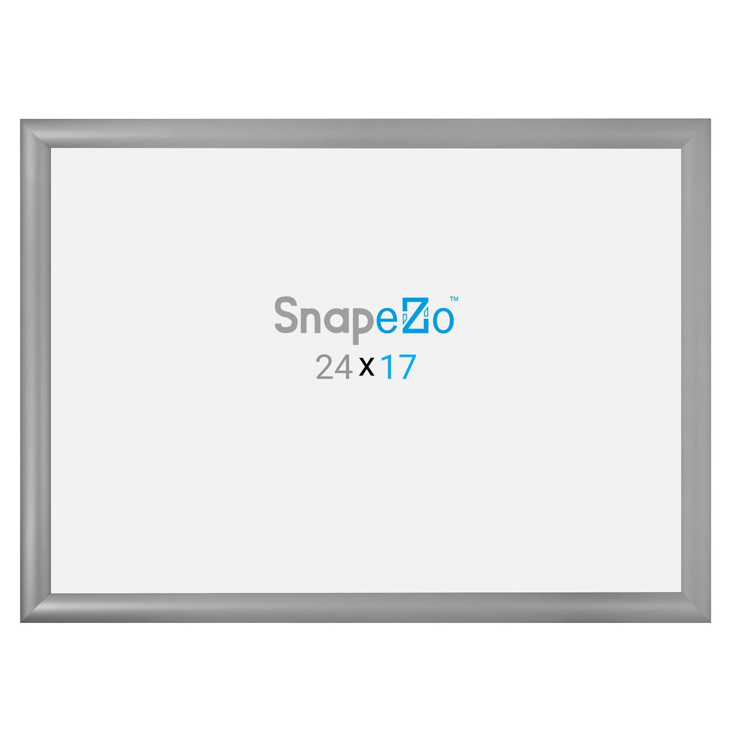 17x24 Silver SnapeZo® Snap Frame - 1.2" Profile