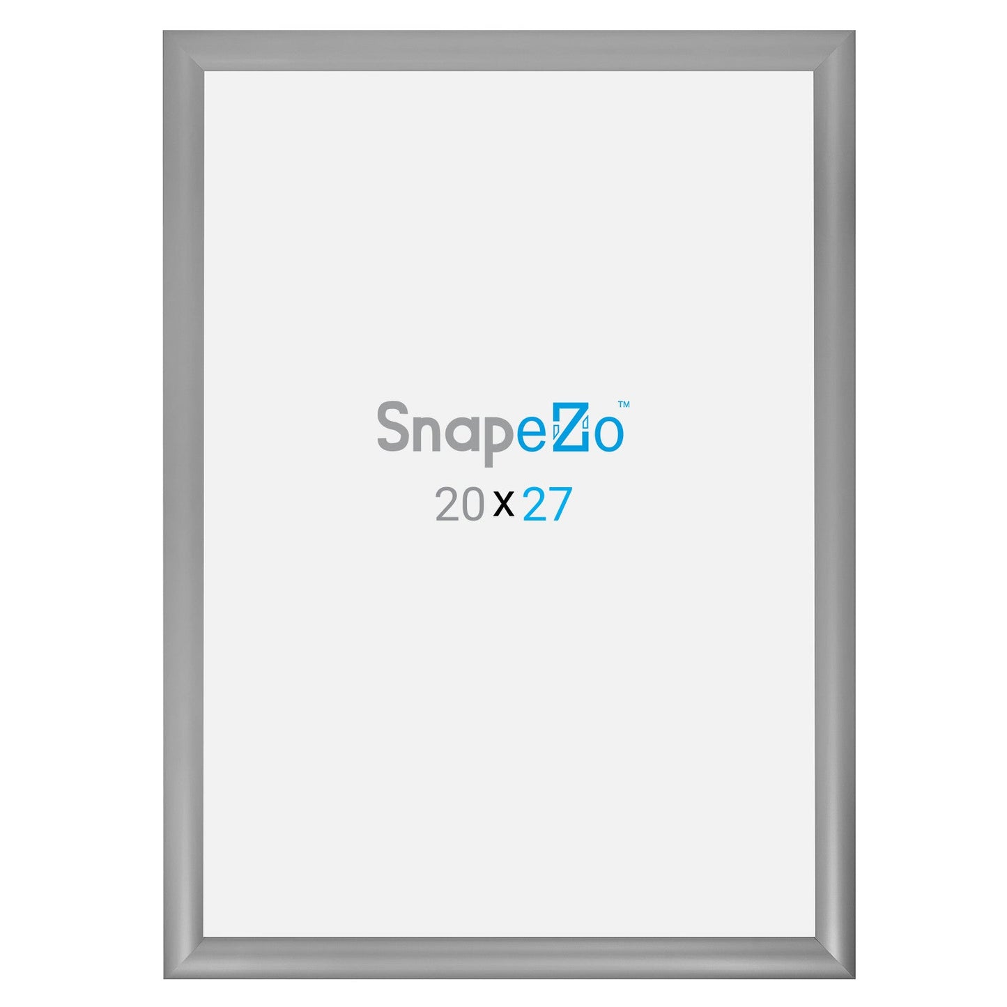 20x27 Silver SnapeZo® Snap Frame - 1.2" Profile