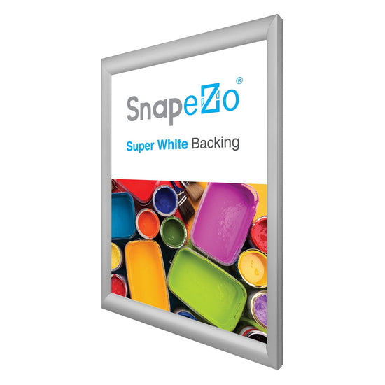 12x17 Silver SnapeZo® Snap Frame - 1.2" Profile