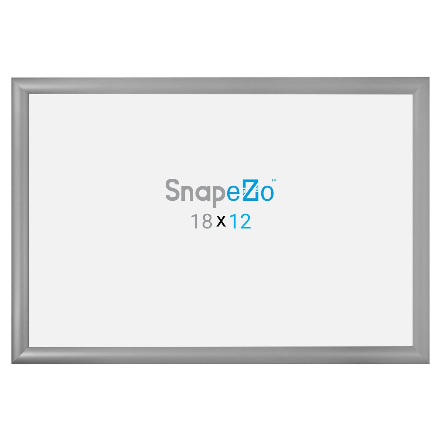 Load image into Gallery viewer, 12x18 Silver SnapeZo® Snap Frame - 1.2&amp;quot; Profile
