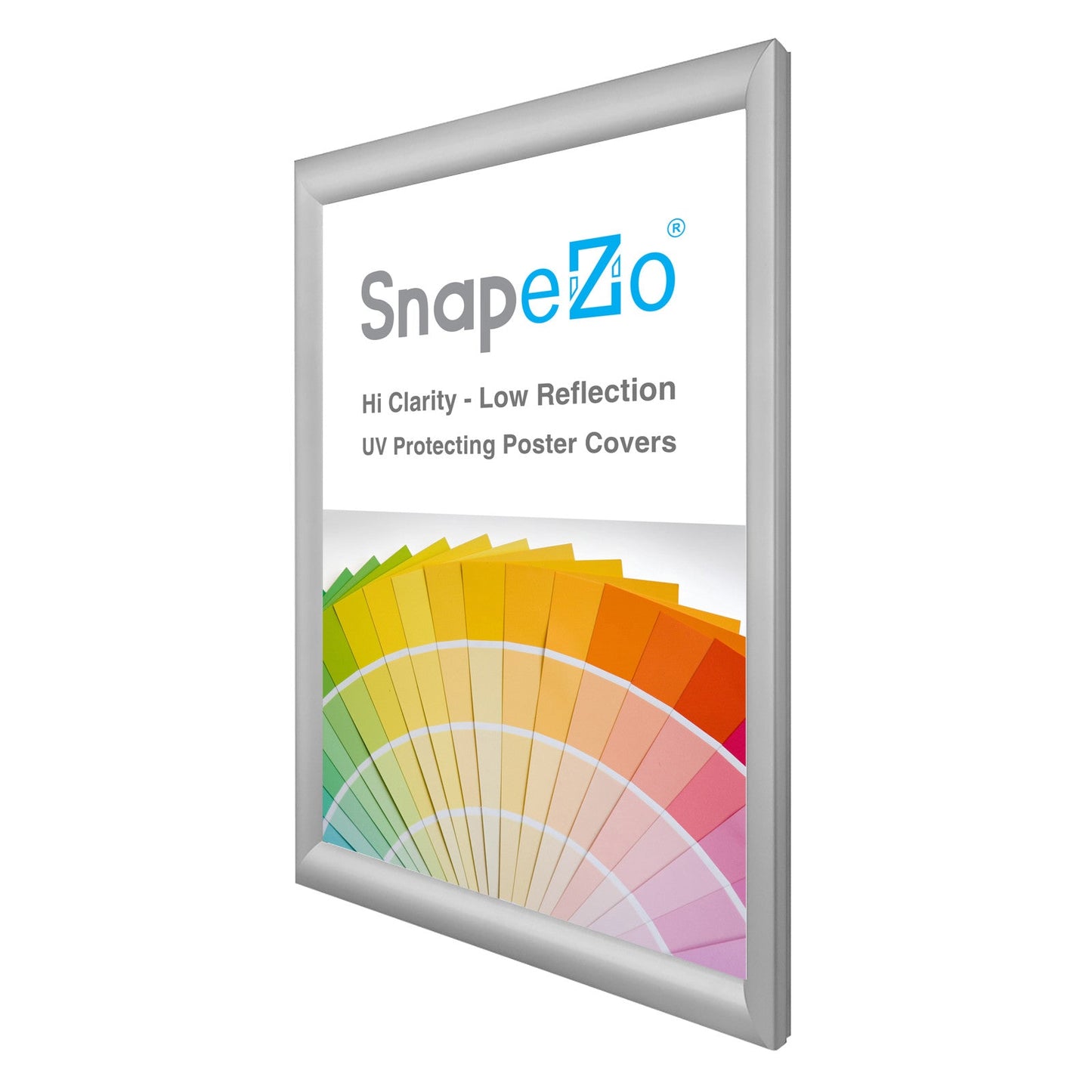 16x24 Silver SnapeZo® Snap Frame - 1.2" Profile