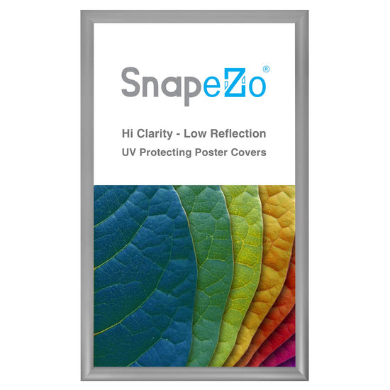 Load image into Gallery viewer, 15x25 Silver SnapeZo® Snap Frame - 1.2&amp;quot; Profile
