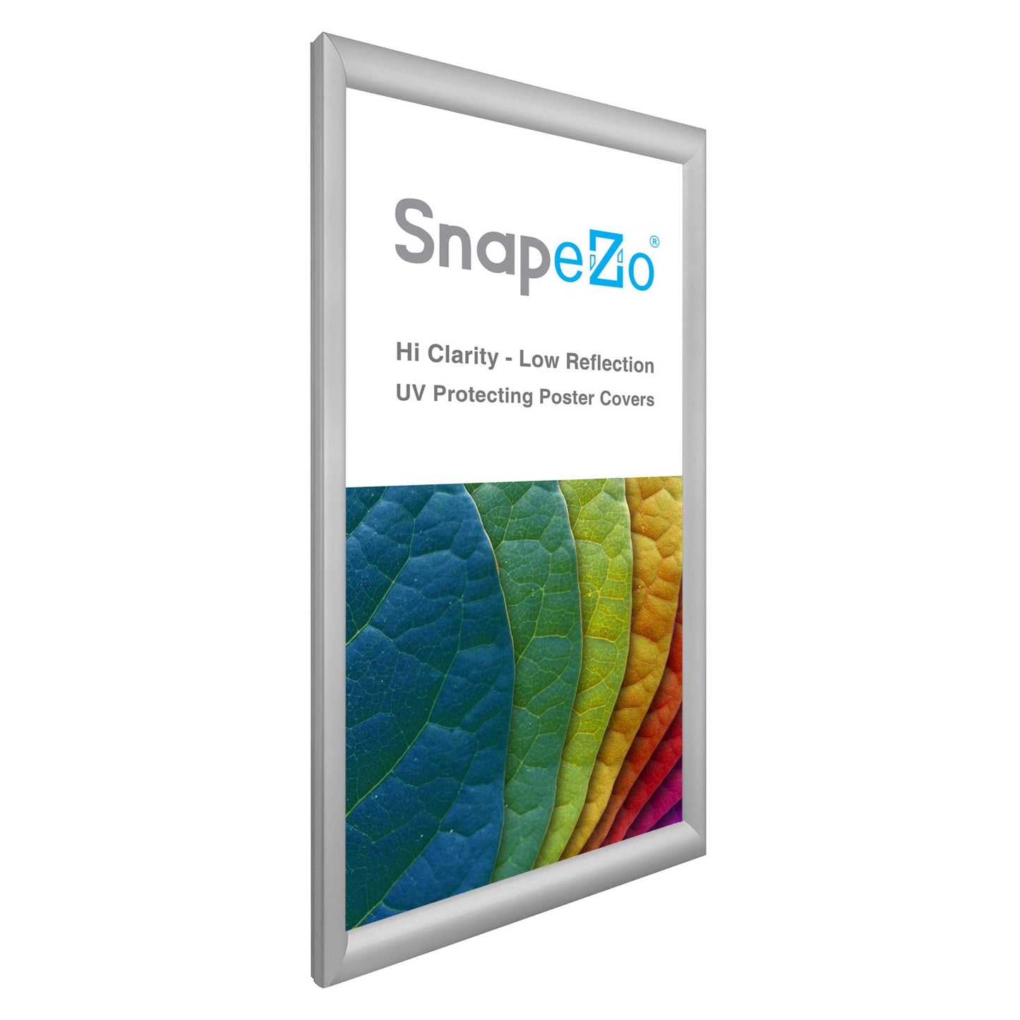 15x30 Silver SnapeZo® Snap Frame - 1.2" Profile