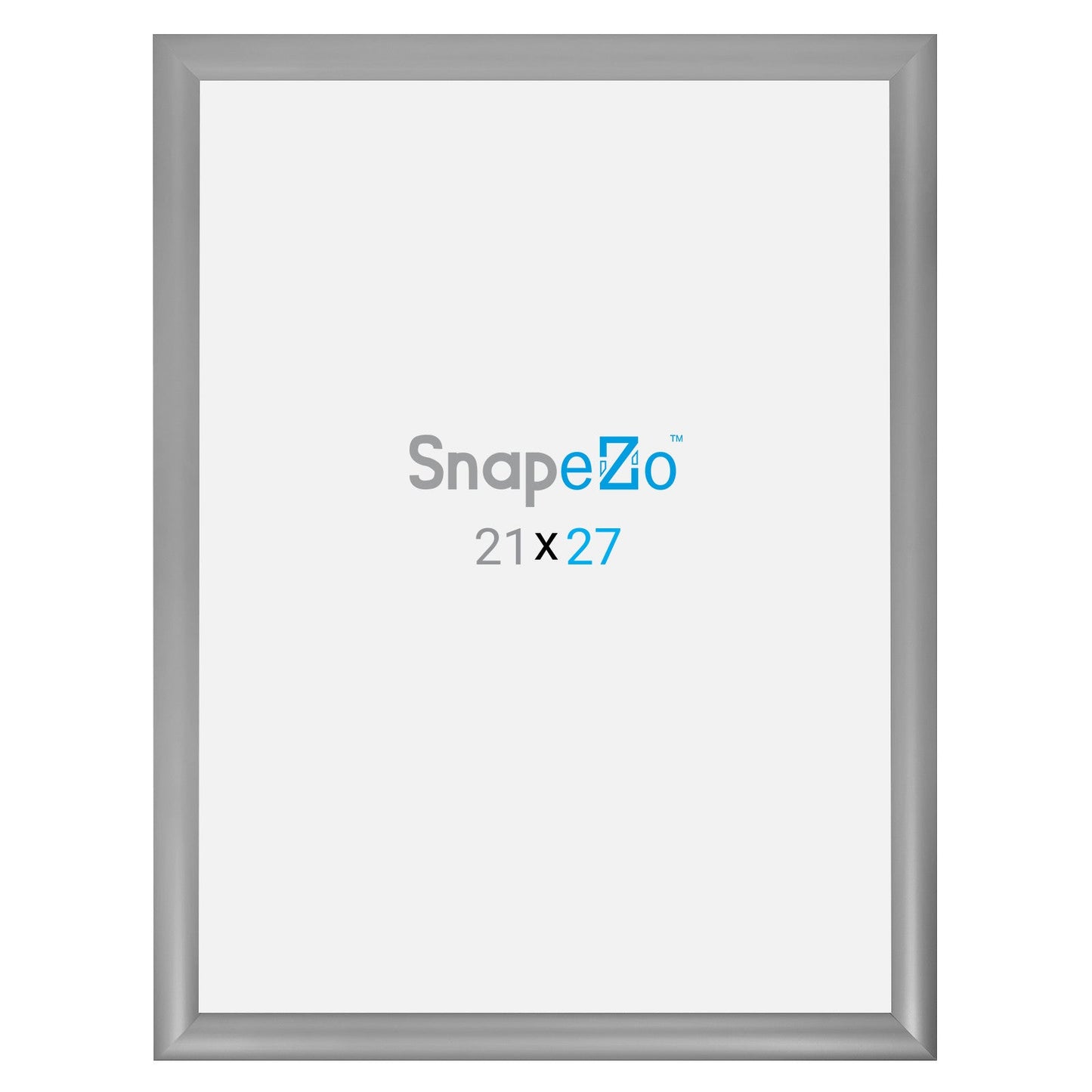 21x27 Silver SnapeZo® Snap Frame - 1.2" Profile