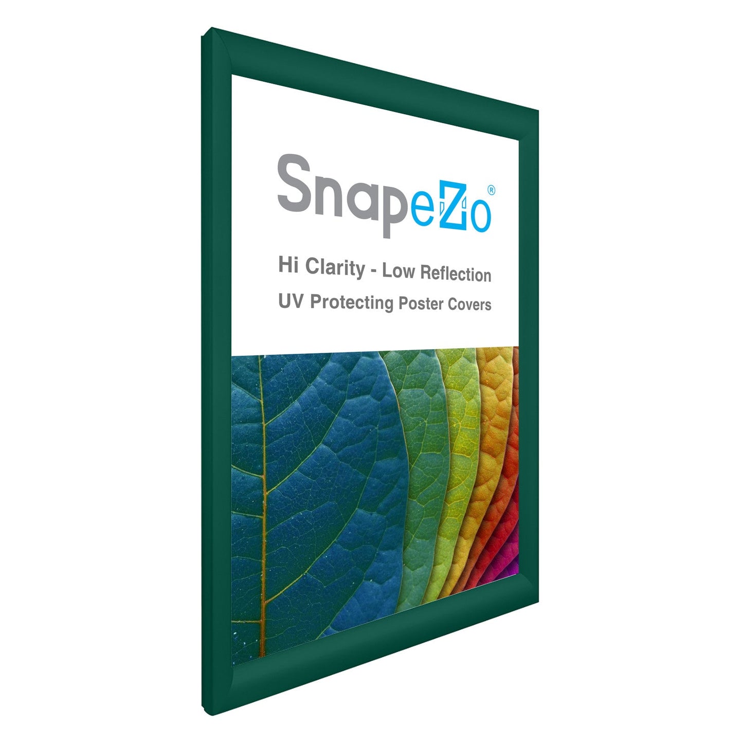 Load image into Gallery viewer, 20x30 Green SnapeZo® Snap Frame - 1.2&amp;quot; Profile
