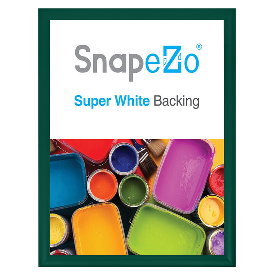 Load image into Gallery viewer, 22x28 Green SnapeZo® Snap Frame - 1.2&amp;quot; Profile

