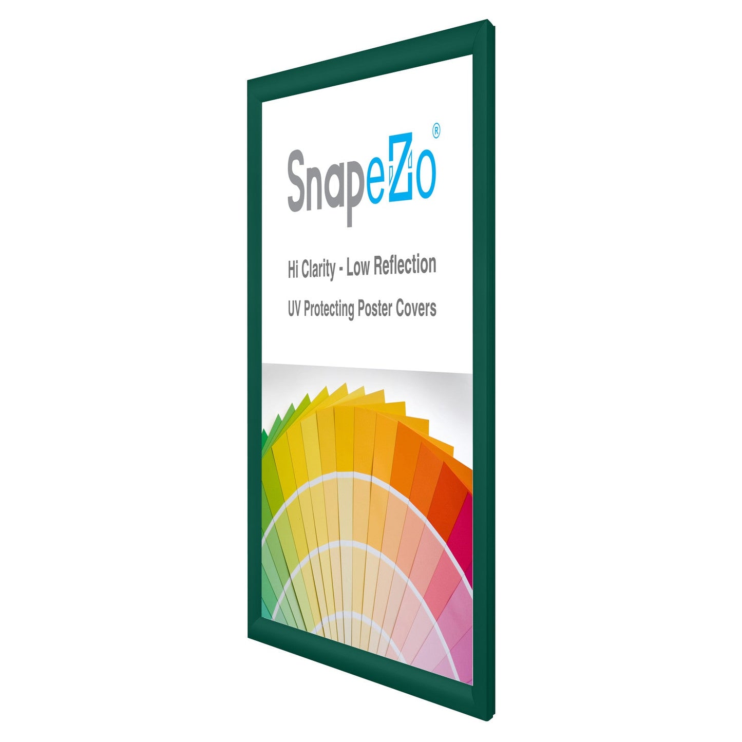 18x24 Green SnapeZo® Snap Frame - 1.2" Profile