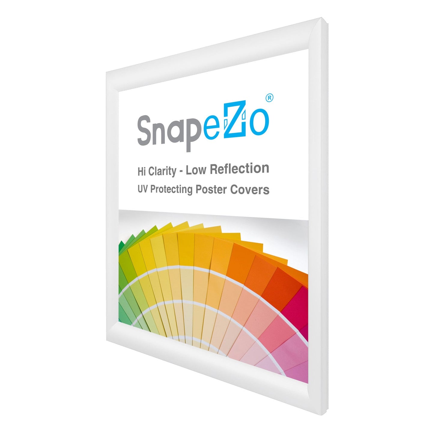 Load image into Gallery viewer, 20x24 White SnapeZo® Snap Frame - 1.2&amp;quot; Profile
