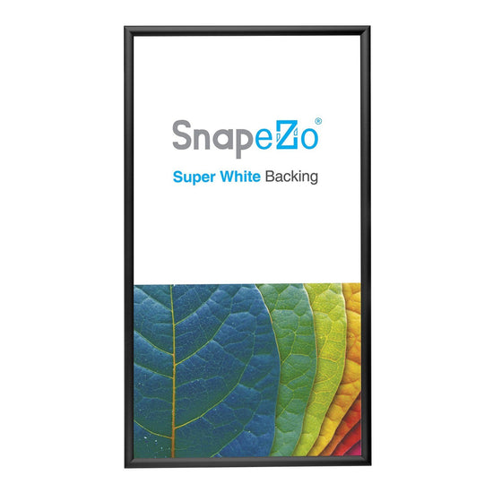 Load image into Gallery viewer, 19x36 Black SnapeZo® Snap Frame - 1.2 Inch Profile
