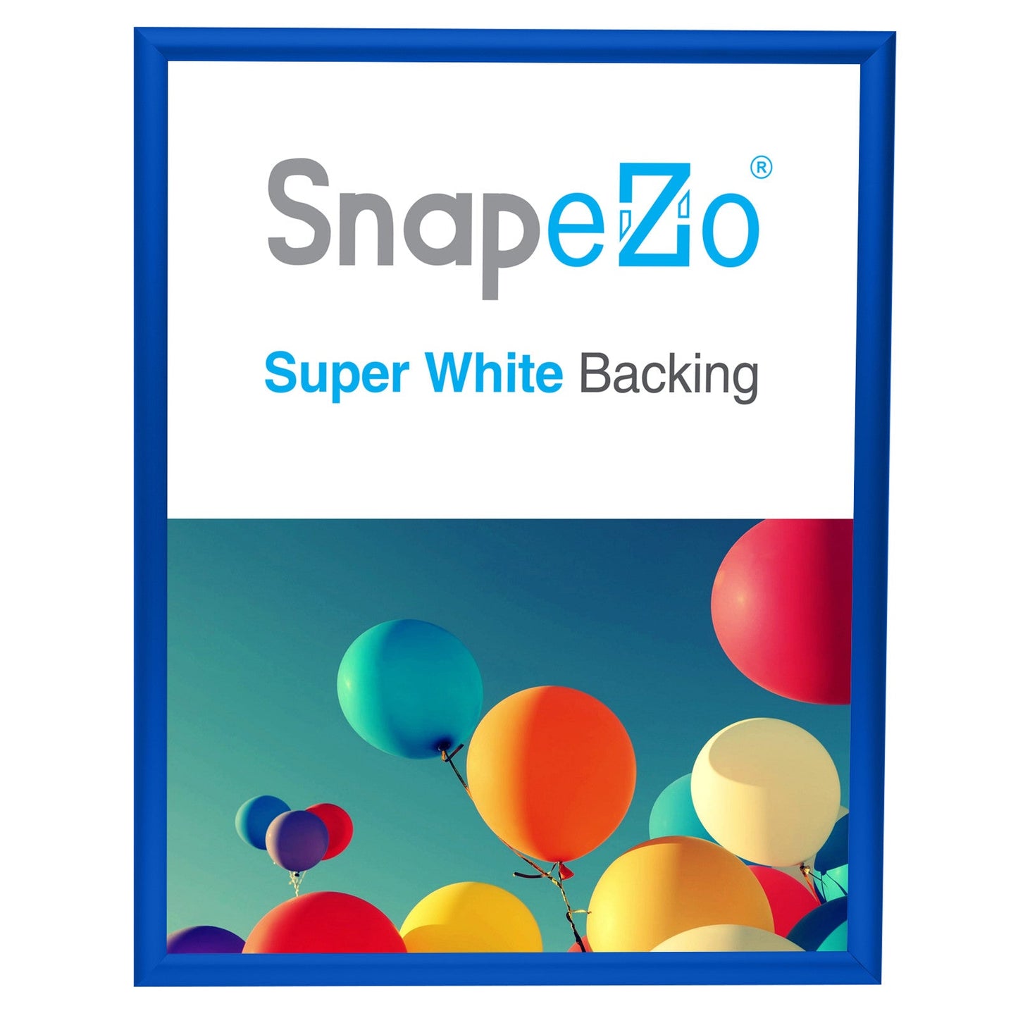 Load image into Gallery viewer, 16x20 Blue SnapeZo® Snap Frame - 1&amp;quot; Profile
