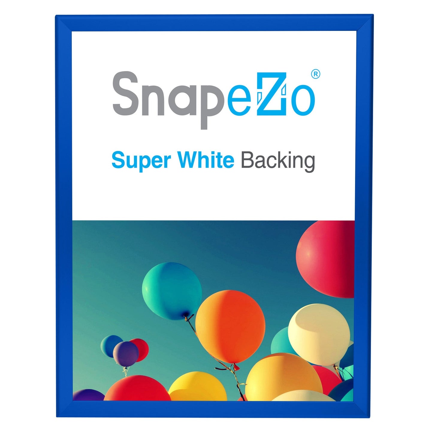18x24 Blue SnapeZo® Snap Frame - 1.25" Profile