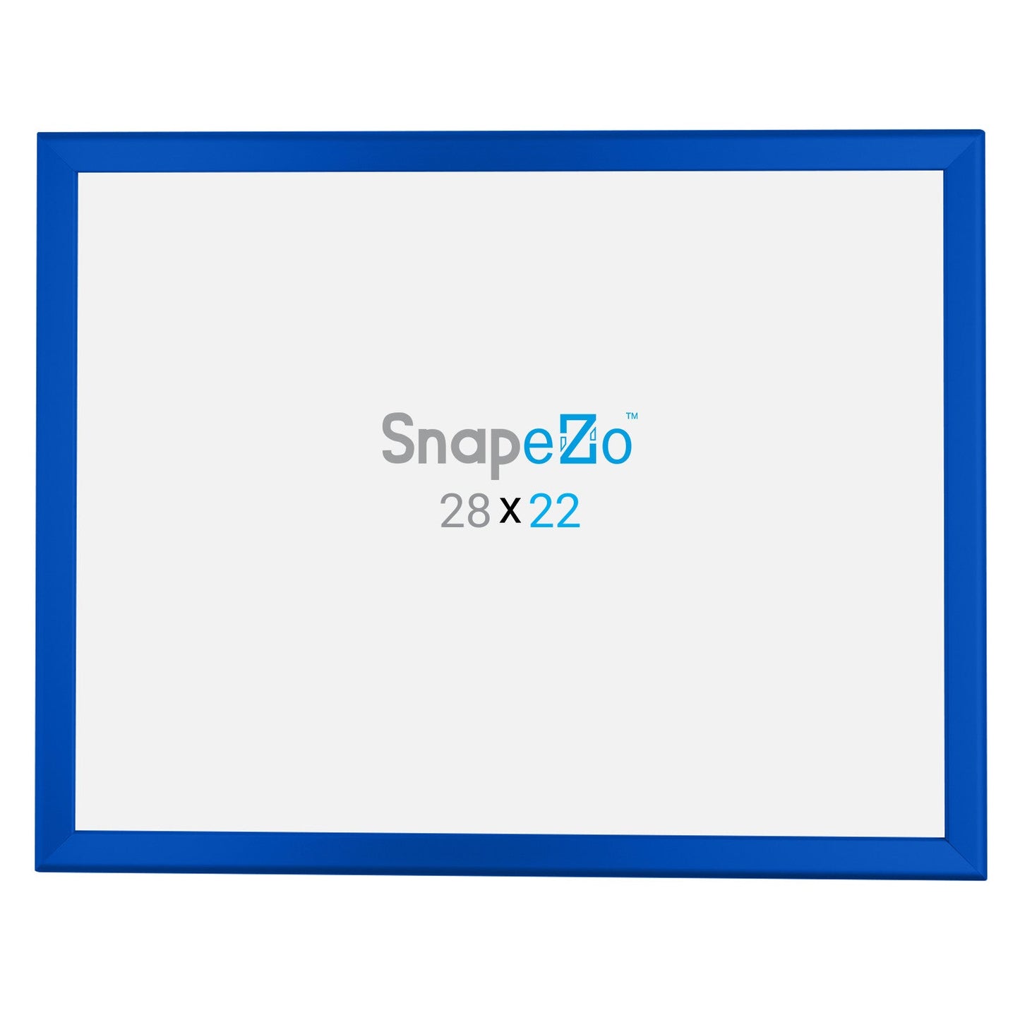 22x28 Blue SnapeZo® Snap Frame - 1.25" Profile