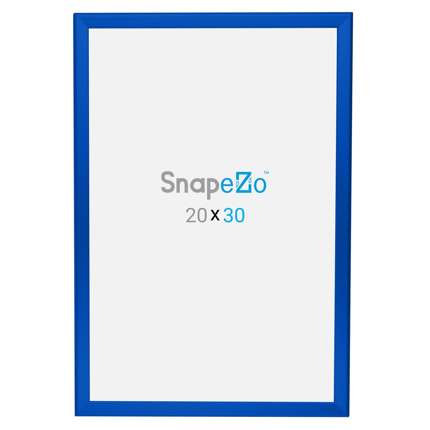 Load image into Gallery viewer, 20x30 Blue SnapeZo® Snap Frame - 1.25&amp;quot; Profile
