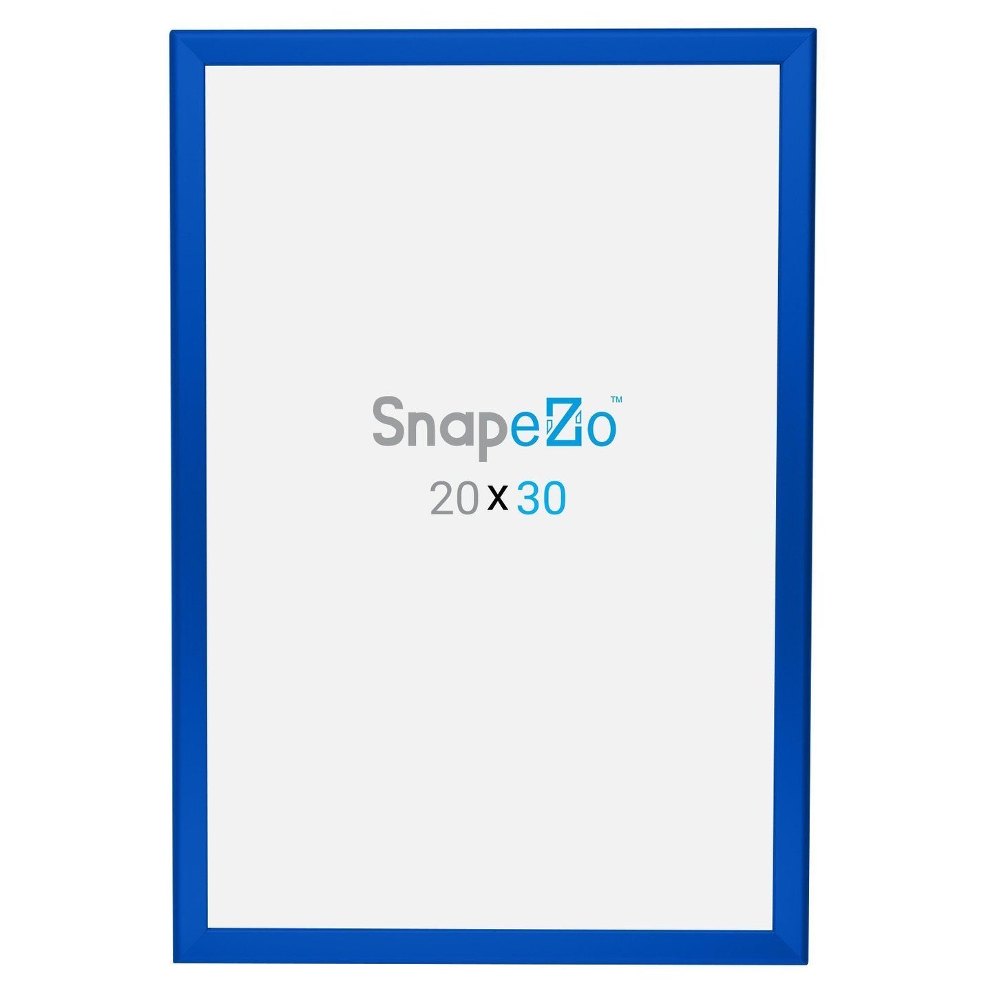 20x30 Blue SnapeZo® Snap Frame - 1.25 Inch Profile