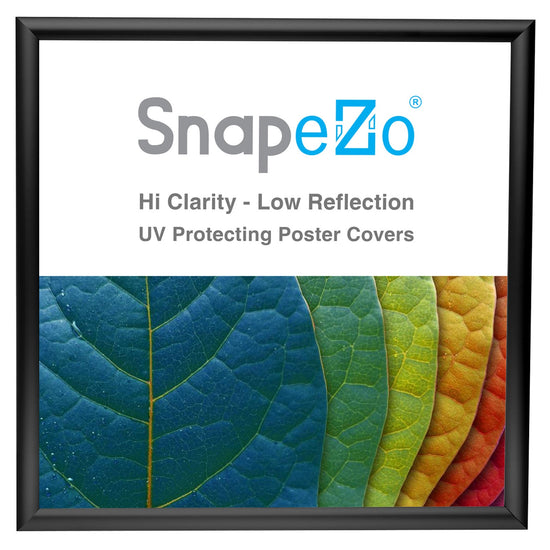 24x24 Black SnapeZo® Snap Frame - 1" Profile