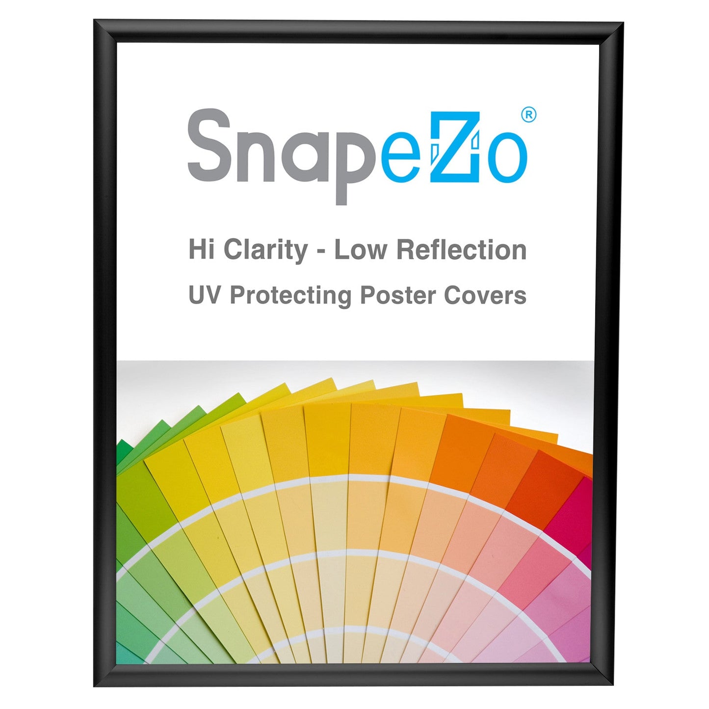 22x28 Black SnapeZo® Snap Frame - 1" Profile