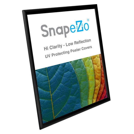 Twin-Pack of Snapezo® Black 22x28 Poster Frame - 1" Profile