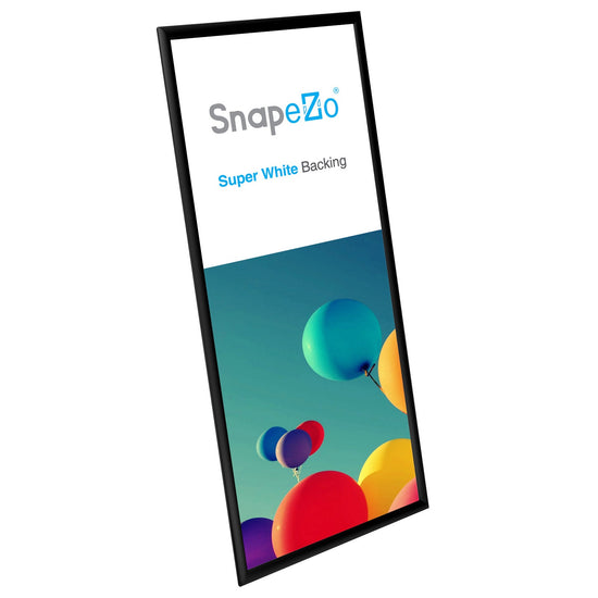 Load image into Gallery viewer, 14x36 Black SnapeZo® Snap Frame - 1&amp;quot; Profile
