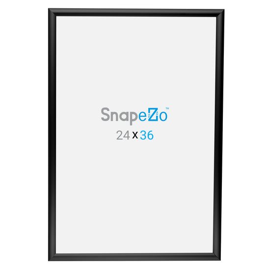 5 Case Pack of Snapezo® of Black 24x36 Movie Poster Frame - 1" Profile