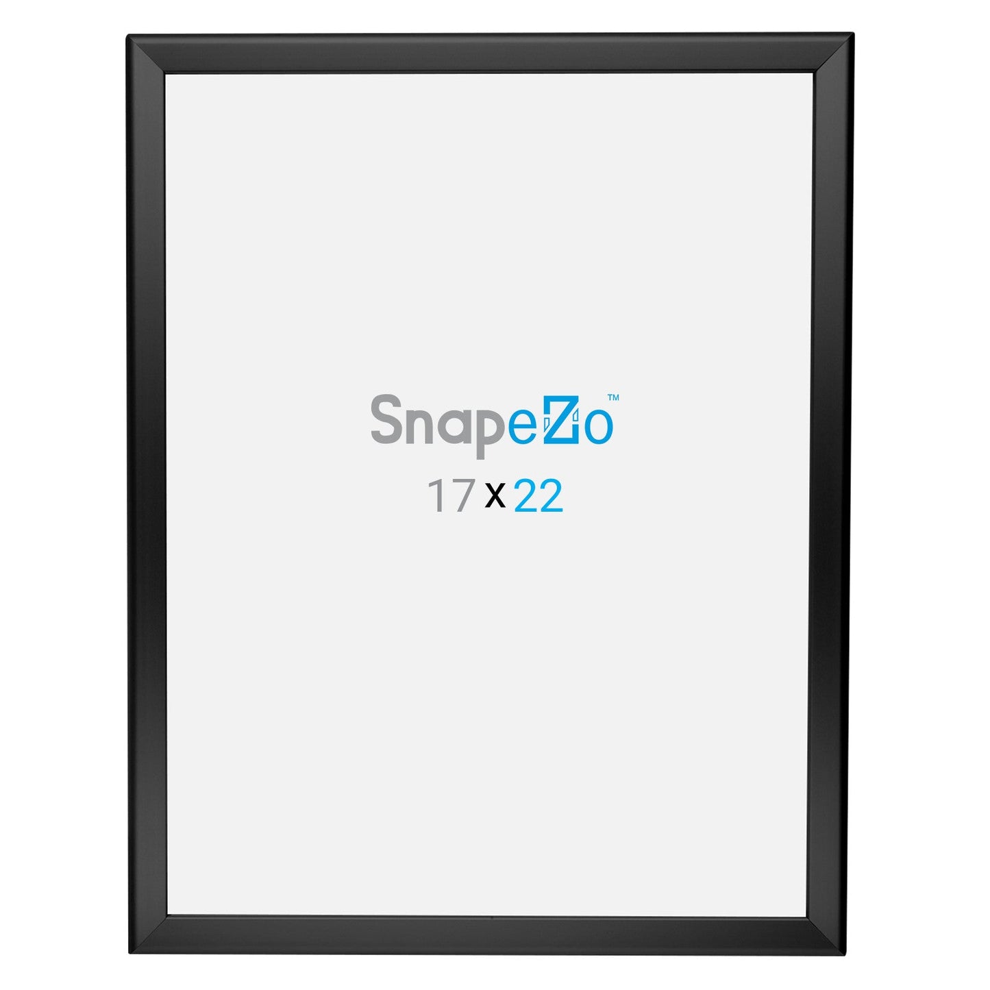 Load image into Gallery viewer, 17x22 Black SnapeZo® Snap Frame - 1.25&amp;quot; Profile
