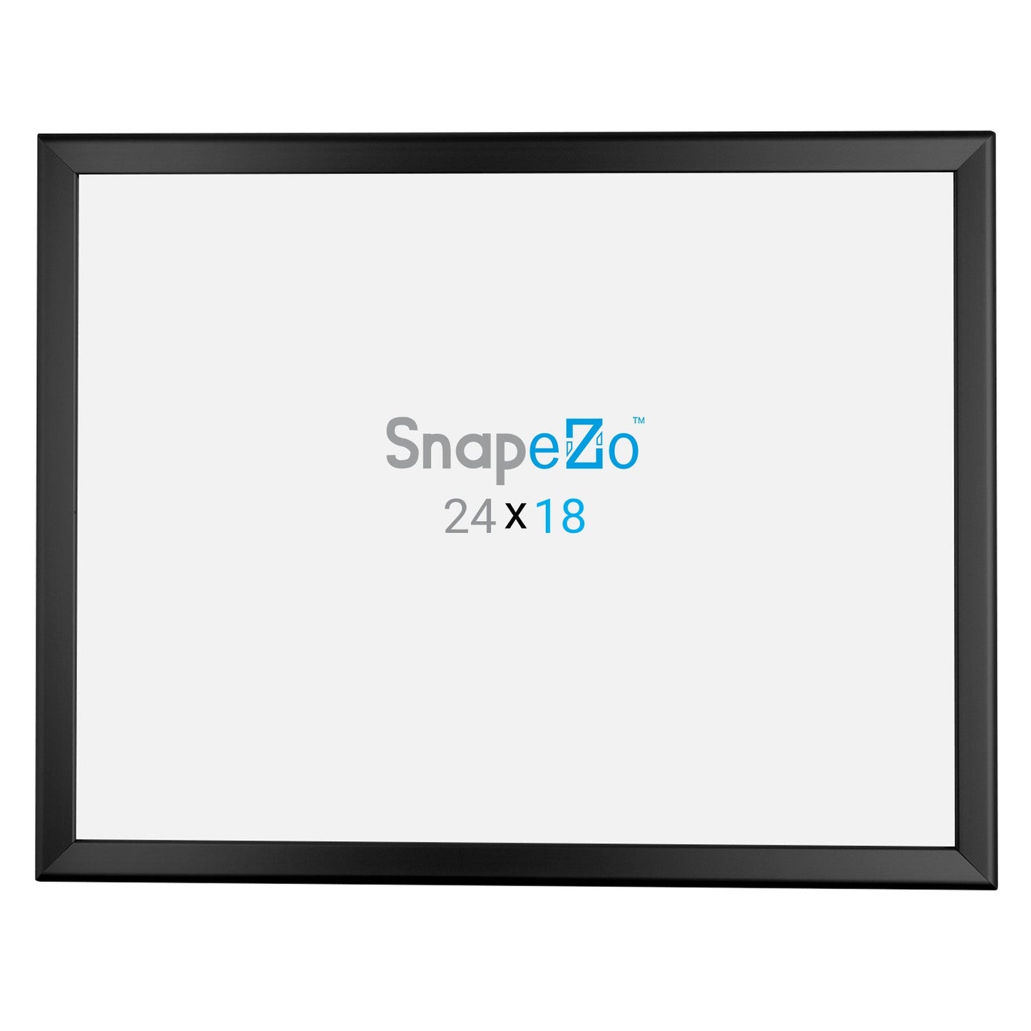 18x24 Black SnapeZo® Snap Frame - 1.25" Profile