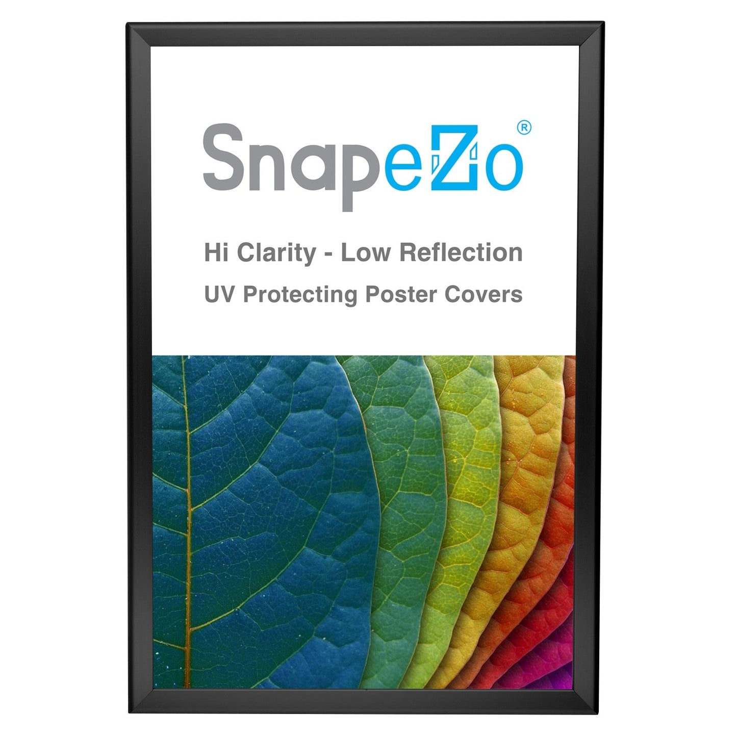 Load image into Gallery viewer, 20x30 Black SnapeZo® Snap Frame - 1.25&amp;quot; Profile
