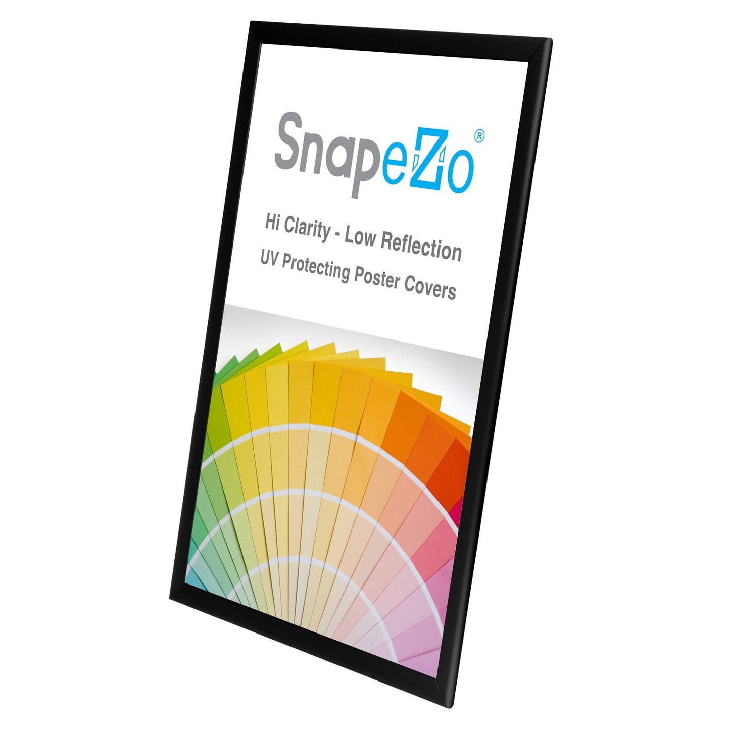 Load image into Gallery viewer, 13x19 Black SnapeZo® Snap Frame - 1.25&amp;quot; Profile
