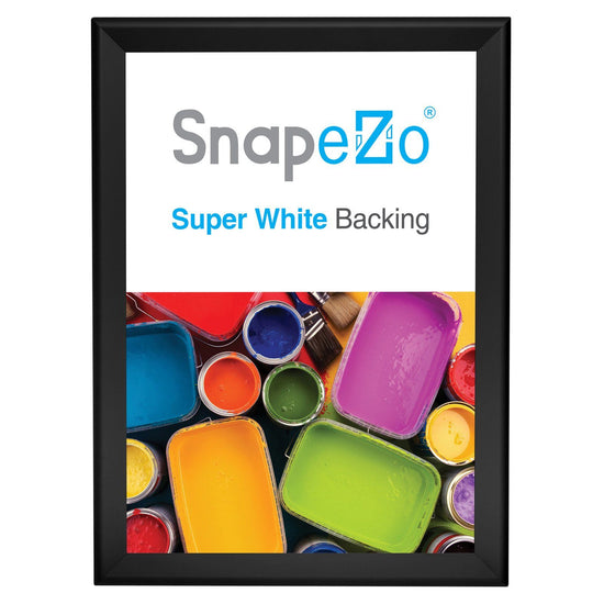 32x46 Black SnapeZo® Snap Frame - 1.7" Profile