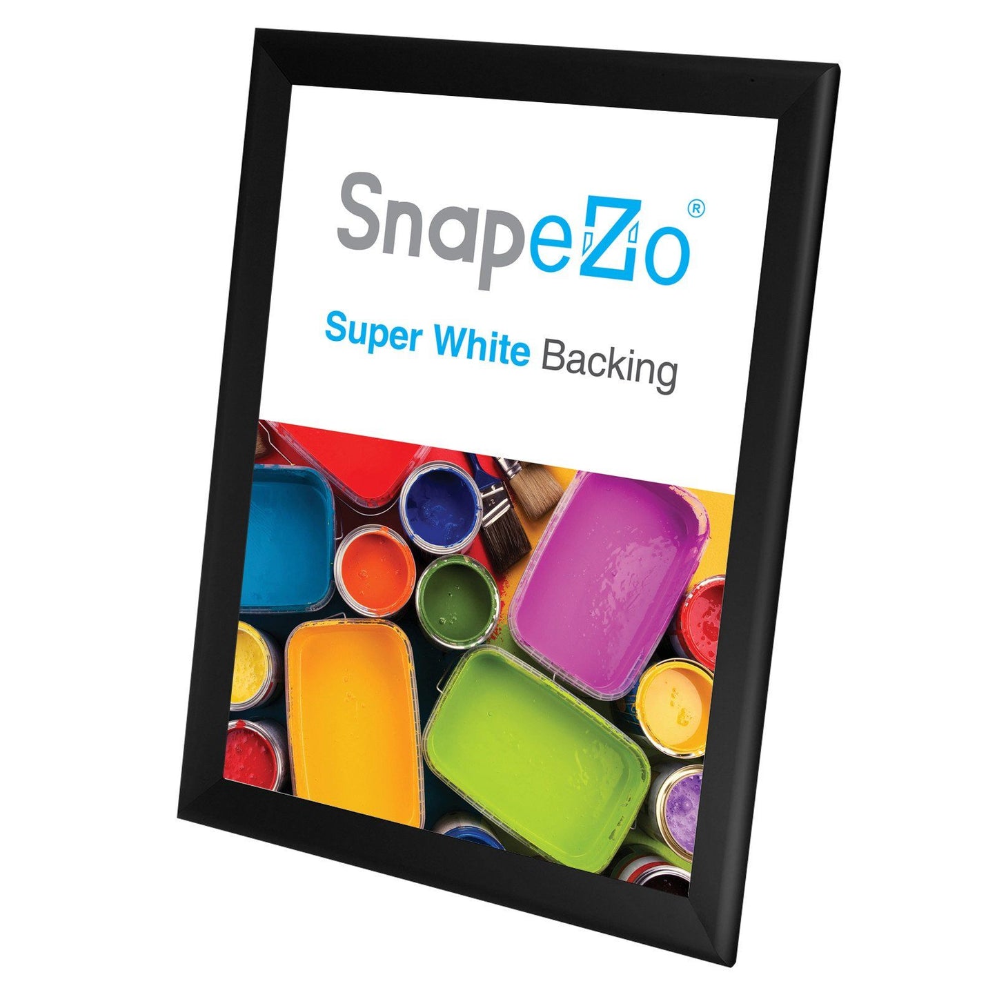 33x47 Black SnapeZo® Snap Frame - 1.7" Profile