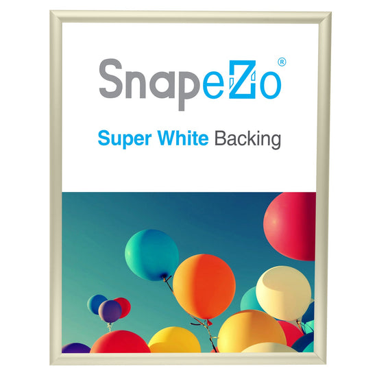 Load image into Gallery viewer, 18x24 Cream SnapeZo® Snap Frame - 1&amp;quot; Profile
