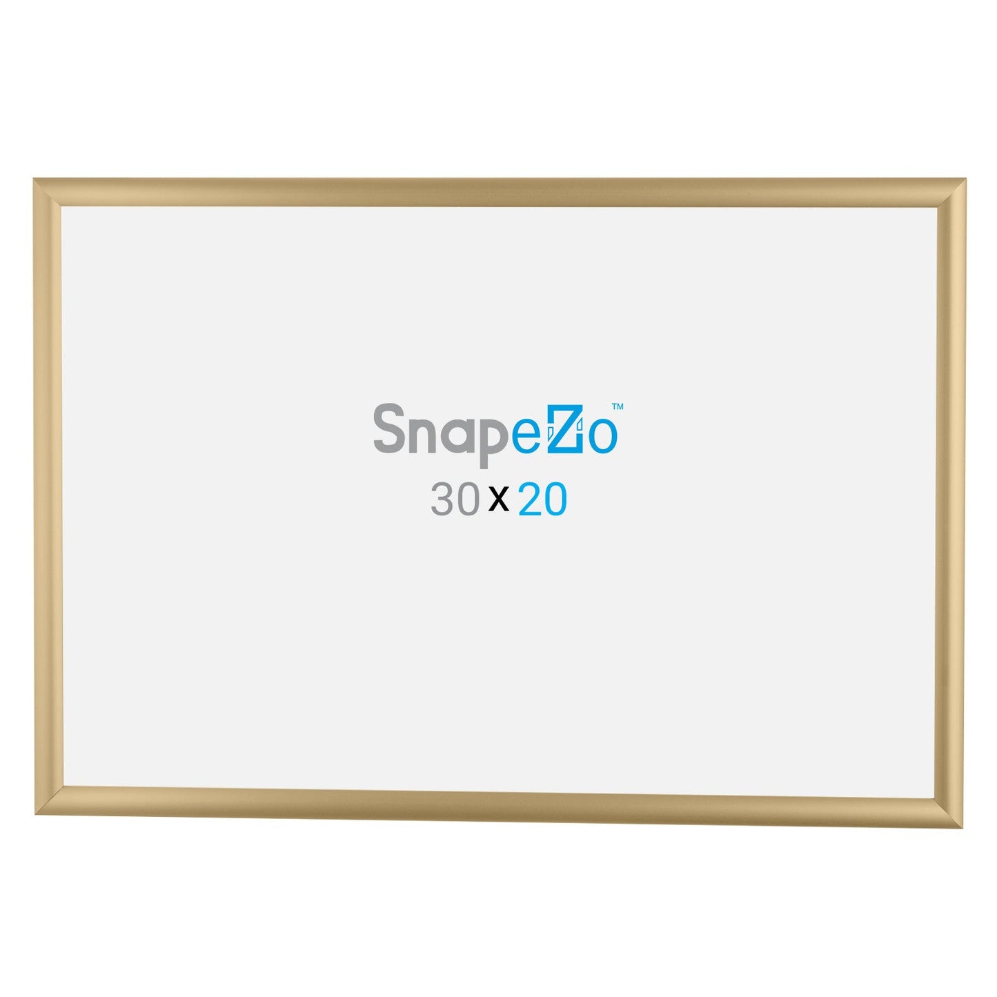 20x30 Gold SnapeZo® Snap Frame - 1" Profile