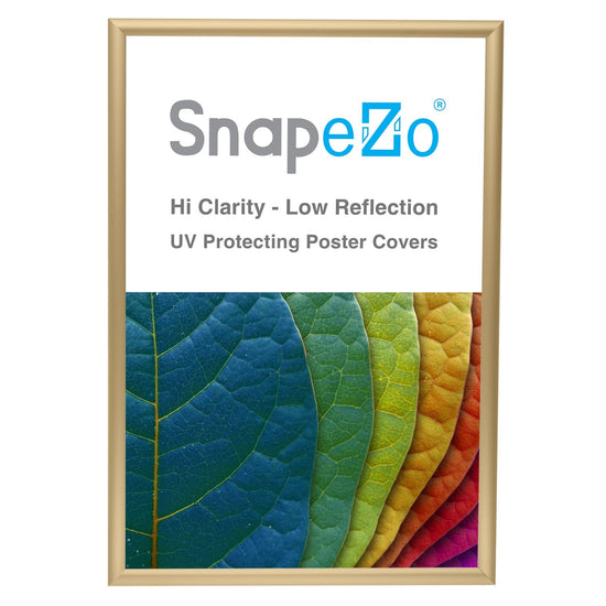 20x30 Gold SnapeZo® Snap Frame - 1" Profile