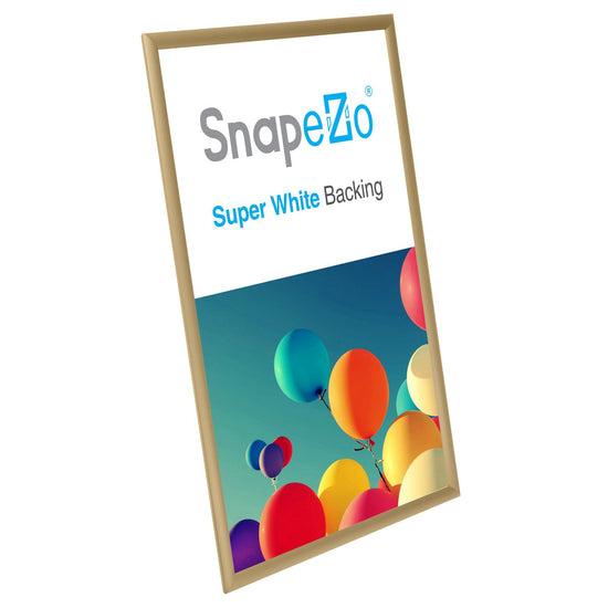 20x30 Gold SnapeZo® Snap Frame - 1" Profile