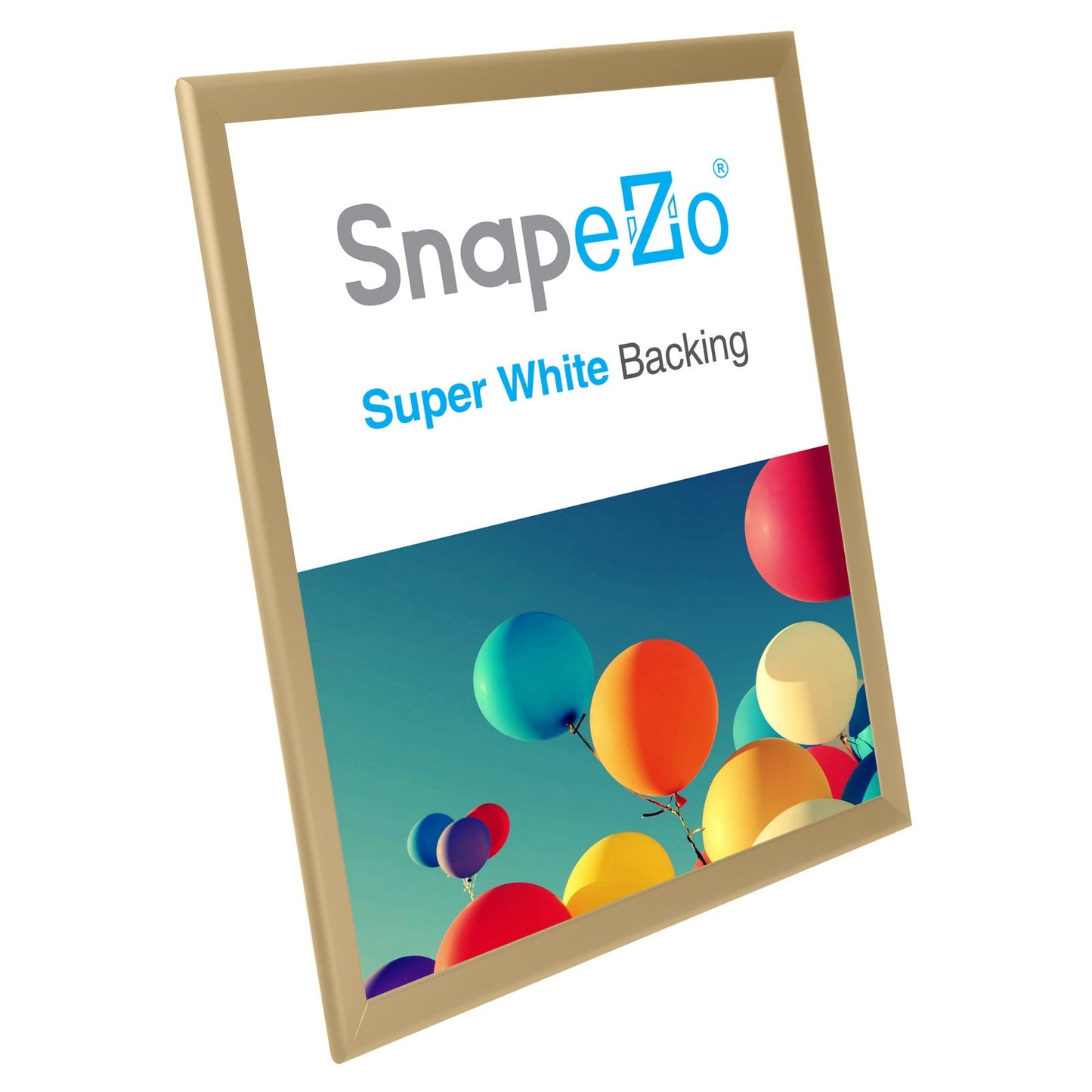 18x24 Gold SnapeZo® Snap Frame - 1.25" Profile