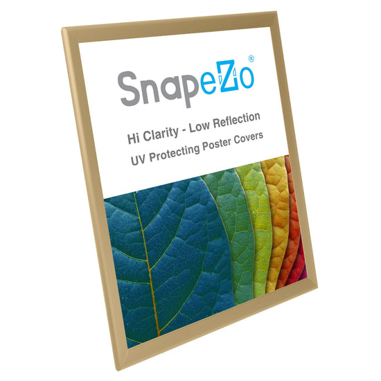 16x20 Gold SnapeZo® Snap Frame - 1.25" Profile