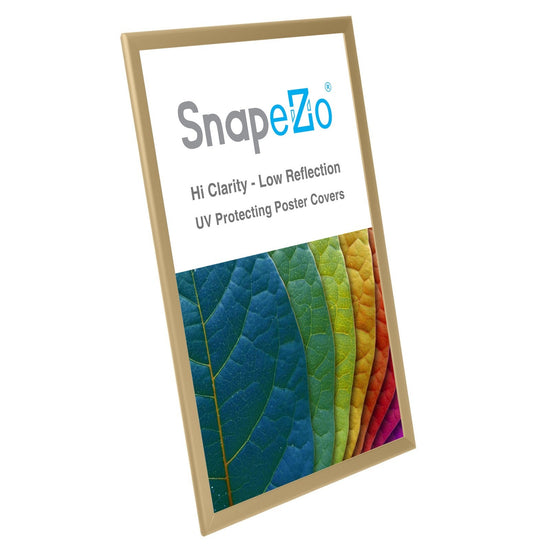 Load image into Gallery viewer, 20x30 Gold SnapeZo® Snap Frame - 1.25&amp;quot; Profile
