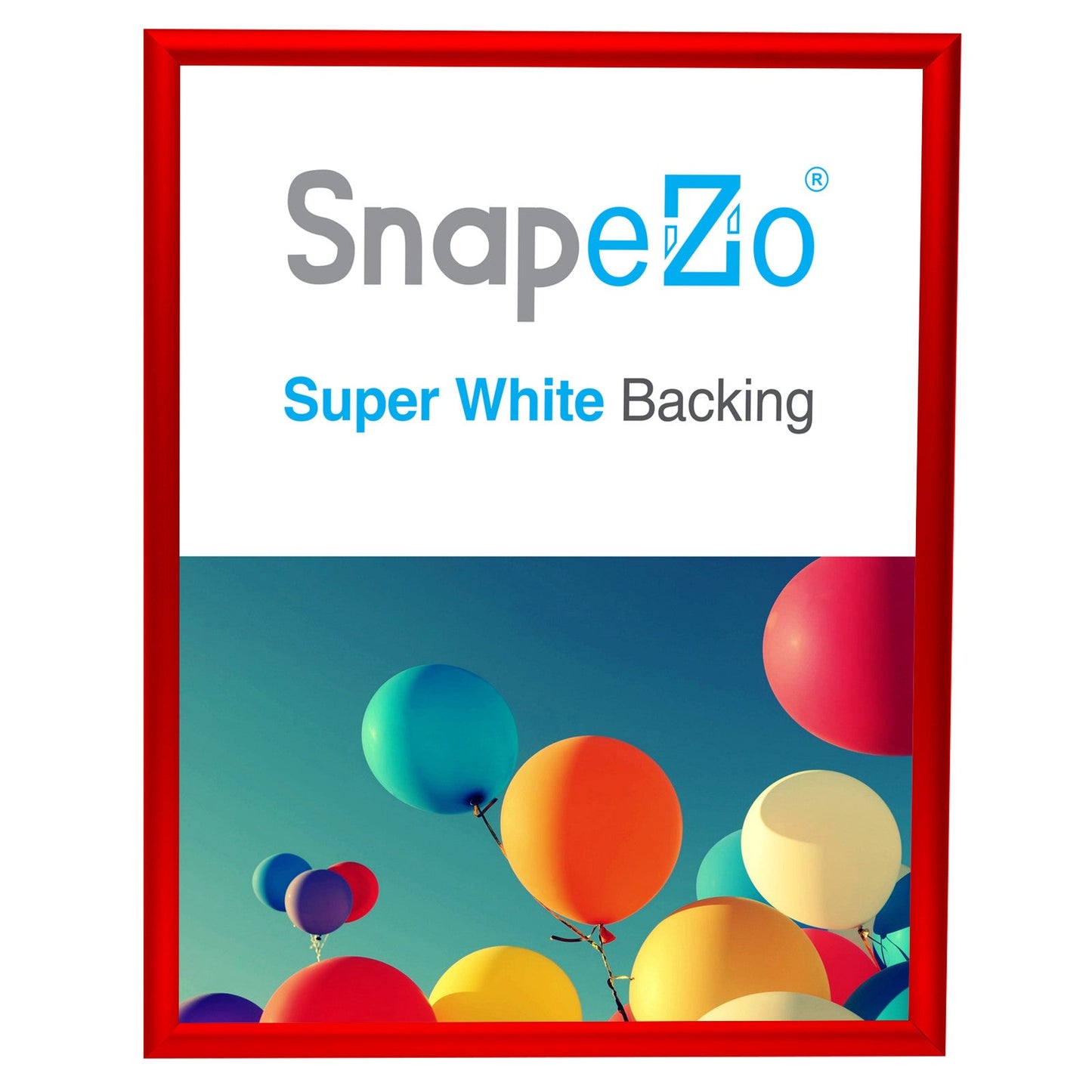 22x28 Red SnapeZo® Snap Frame - 1" Profile