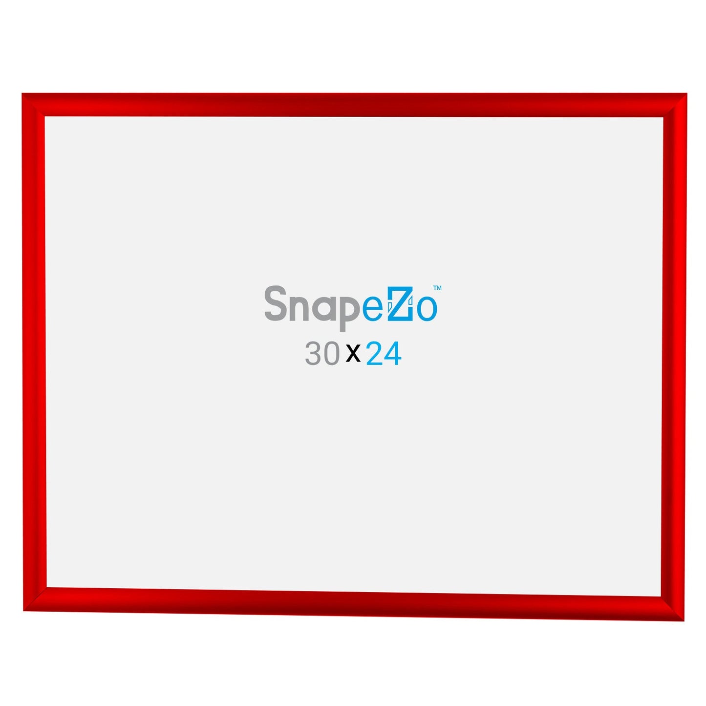 24x30 Red SnapeZo® Snap Frame - 1" Profile