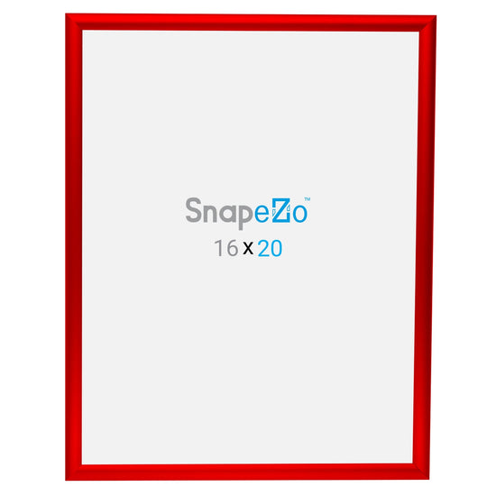 16x20 Red SnapeZo® Snap Frame - 1" Profile