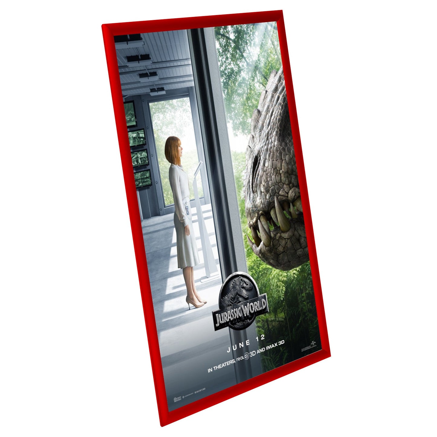 24x36 Red SnapeZo® Snap Frame - 1" Profile