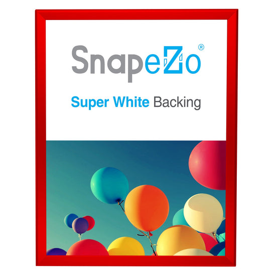 18x24 Red SnapeZo® Snap Frame - 1.25" Profile