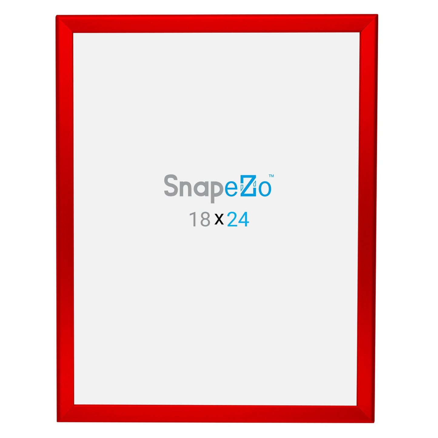 Load image into Gallery viewer, 18x24 Red SnapeZo® Snap Frame - 1.25&amp;quot; Profile

