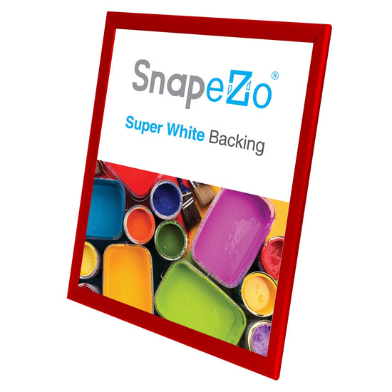 Load image into Gallery viewer, 22x28 Red SnapeZo® Snap Frame - 1.25&amp;quot; Profile
