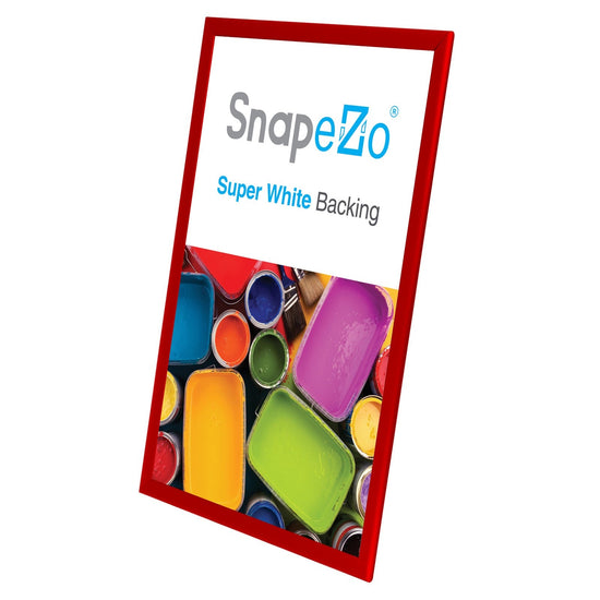 Load image into Gallery viewer, 20x30 Red SnapeZo® Snap Frame - 1.25&amp;quot; Profile
