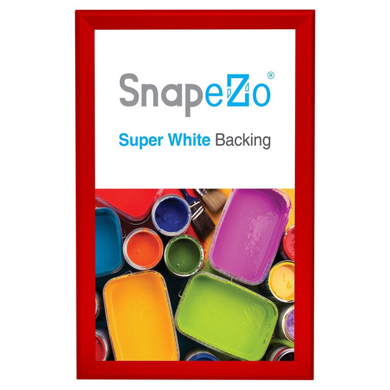 32x50 Red SnapeZo® Snap Frame - 1.7" Profile